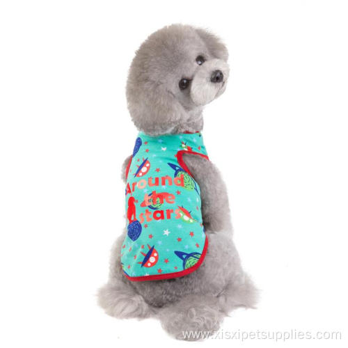Stocked eco-friendly fashionable cotton dog clothes
